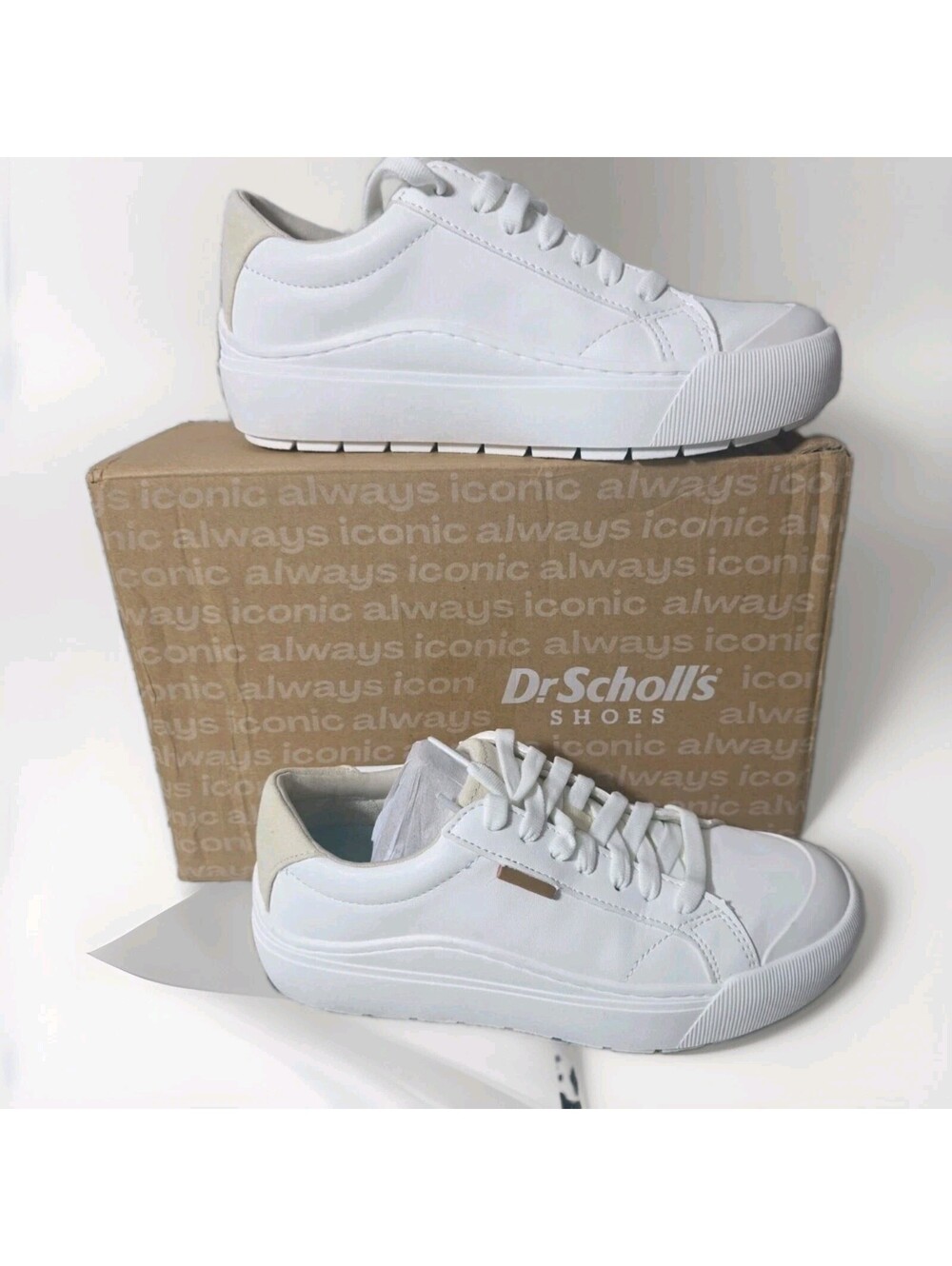 Dr. Scholls Women's Dr. Scholls Time Off Shoes White Size 6 Wide NIB